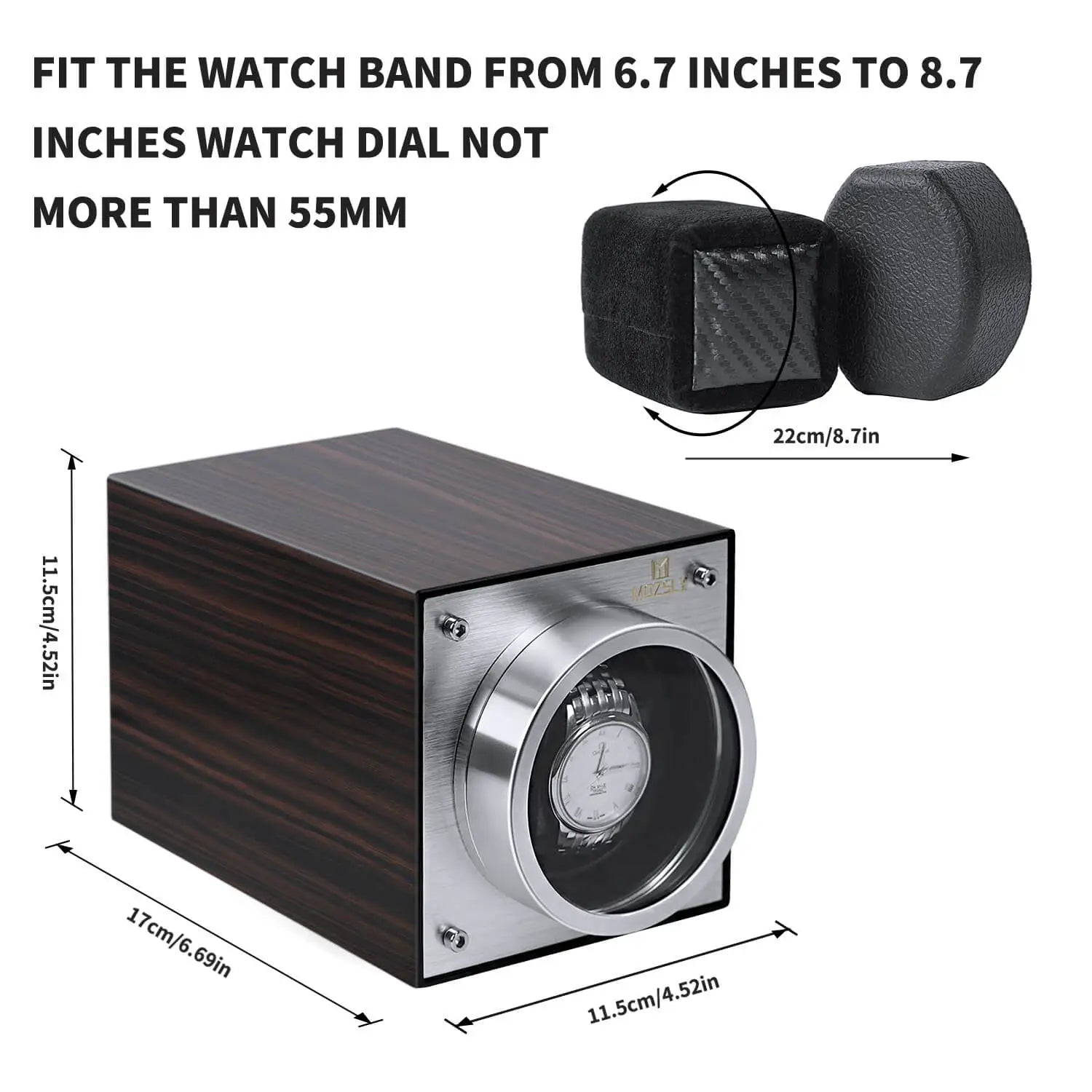 MOZSLY® Classic Wood grain Watch Winder - mozsly_02