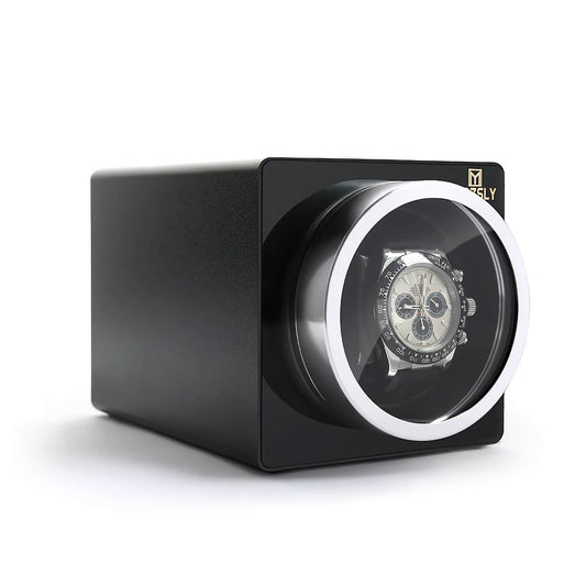 MOZSLY® Single Watch Winder - Space Metal Black