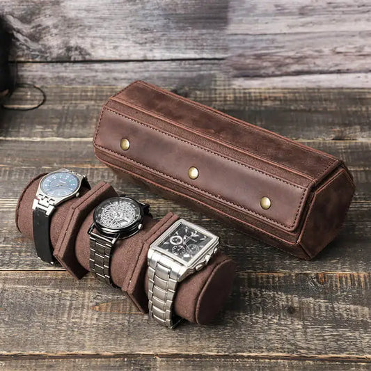 mens best watch travel roll case