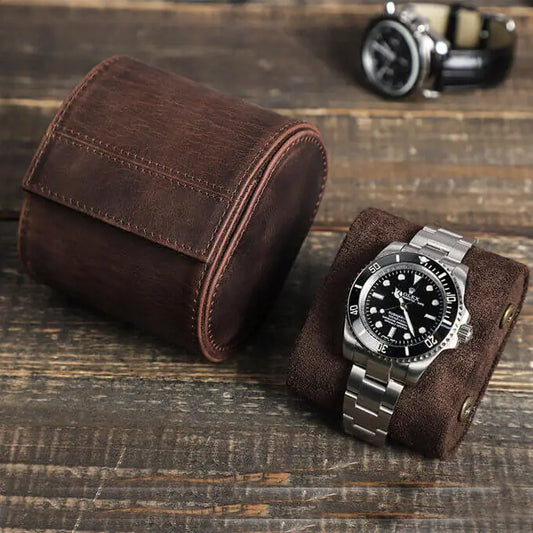 travel single watch roll for men